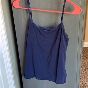 Navy blue tank top